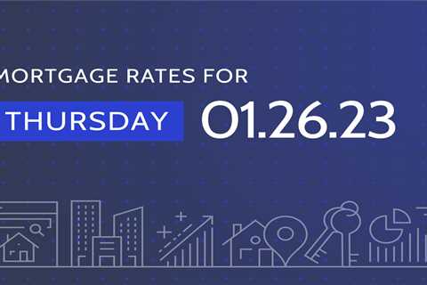 Today's Mortgage Rates & Trends - January 26, 2022: Rates dip