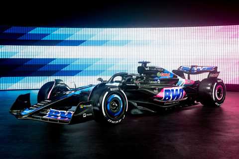 Alpine F1 team reveals its 2024 car design, dials back on color