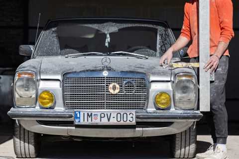 Small Croatian town builds stone Mercedes to honor migrant workers