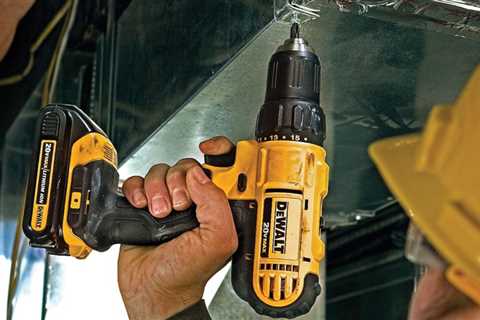 Save nearly $90 on a DeWalt 20V MAX cordless drill and driver kit with drill bit set