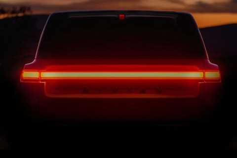 Rivian R2 teased again before reveal, key specs leak