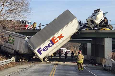 20 most dangerous counties for fatal crashes with big trucks