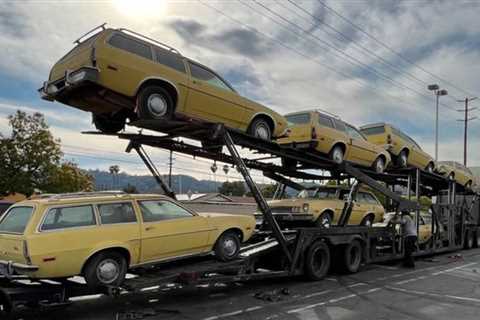 Six-pack of identical Ford Pinto Wagons for sale, in case you were looking