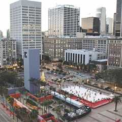 Go Metro to Holiday Ice Rink at Pershing Square