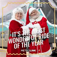 Metrolink’s Holiday Express Train is back!