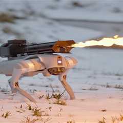 You can buy a flame-throwing robot dog for under $10,000