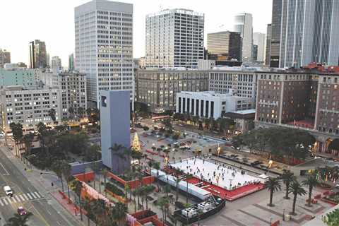 Go Metro to Holiday Ice Rink at Pershing Square