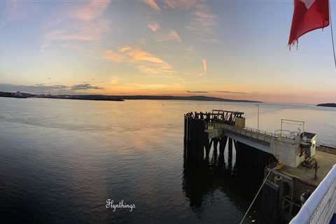 Sunrise over Nova Scotia