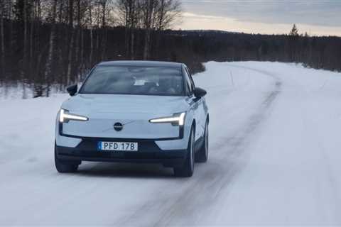 2025 Volvo EX30 Ice Drive: Sliding through Sweden in Volvo's charming new EV