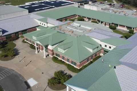 School's New Metal Roof Gets an A+