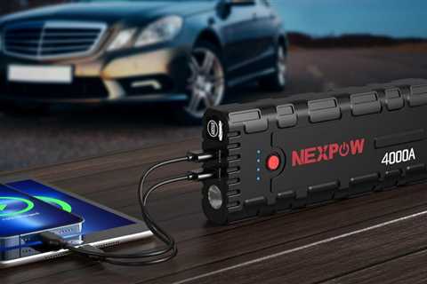 Nexpow's newest car jump starter is available for over 50% off today - its lowest price ever