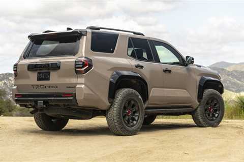 Toyota 4Runner TRD Pro colors through the years