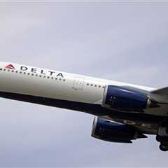 A passenger is suing Delta for $1 million, saying he broke a rib when he leaned on his armrest and..