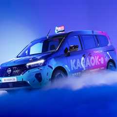 Nissan gets it on with the loud Karaok-e van concept