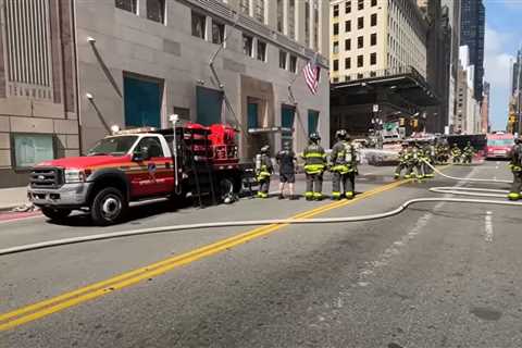 Video: FDNY responds to transformer vault fire under NYC's iconic Tiffany store