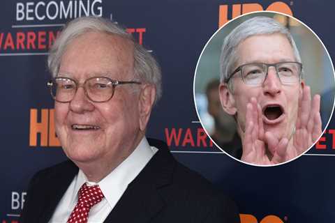 'Be like Buffett' and buy the dip in Apple stock before its next iPhone announcement, analyst says