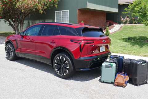 Chevy Blazer EV Luggage Test: How much fits in the trunk?