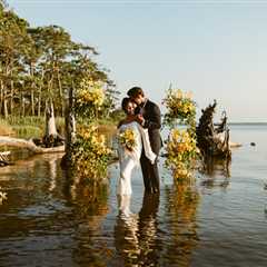 This Yellow Outer Banks Elopement Inspiration Shoot Is Truly Unique