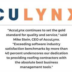 AccuLynx announces industry-leading customer satisfaction with high NPS