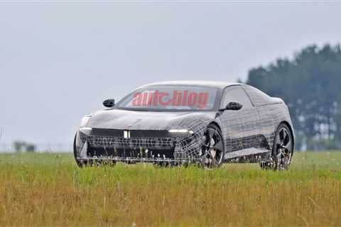 BMW Neue Klasse EV Coupe caught testing in new spy photos