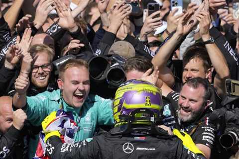 Hamilton holds off Verstappen's late charge for thrilling win at F1 British Grand Prix