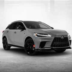 2025 Lexus RX 500h gets Black Line Special Edition Package