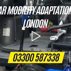 Car Mobility Adaptations London Improve Your Independence With Our Bespoke Motability Adaptations