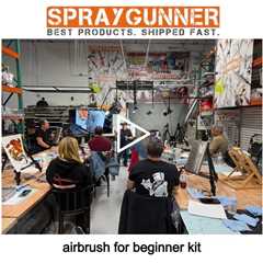 airbrush for beginner kit - SprayGunner