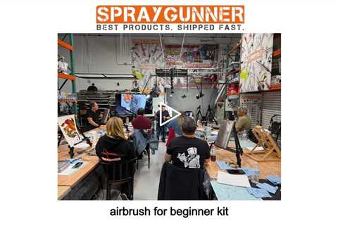 airbrush for beginner kit - SprayGunner