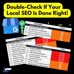 GMB SEO Checklist - Magnet Marketing SEO