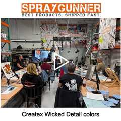Createx Wicked Detail colors - SprayGunner