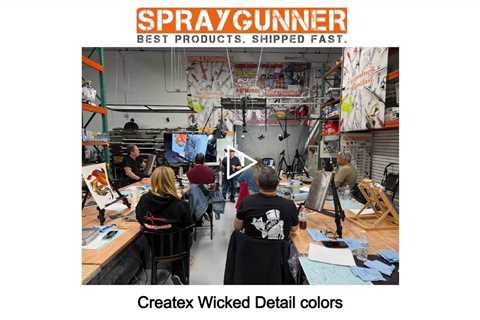 Createx Wicked Detail colors - SprayGunner