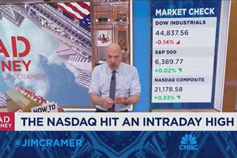 Jim Cramer on why the market put tariff deals on the back burner