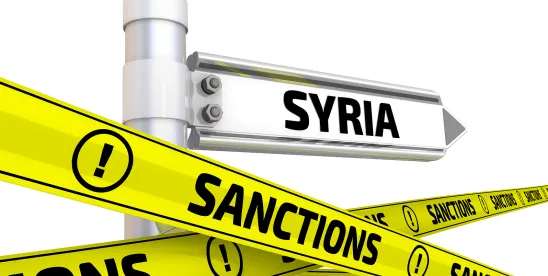 BIS Amends the Export Administration Regulations to Authorize Certain Exports to Syria, Following..
