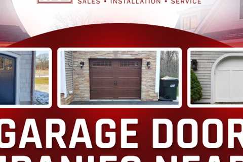 garage door companies near me