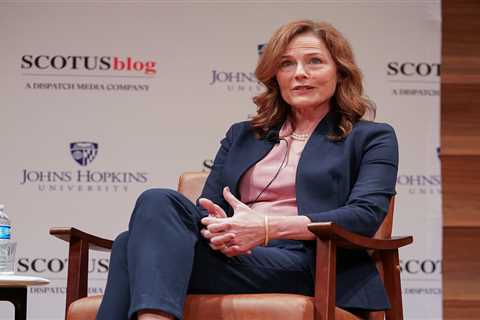 Justice Barrett reflects on public scrutiny, swing votes, and recusals at SCOTUSblog Summit