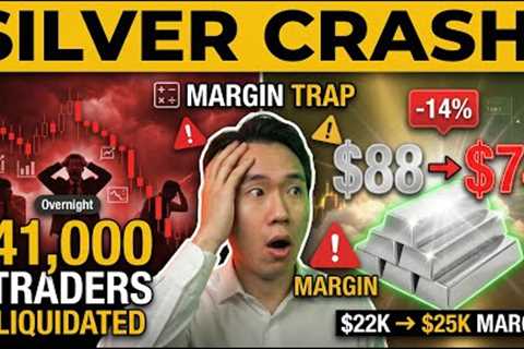 Silver Crash | 41,000 Traders LIQUIDATED Overnight – COMEX Margin Hike Drops Silver $88 to $74