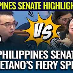 Alan Peter Cayetano Explodes in Senate! | Cayetano''s Full Speech | Philippines Senate Highlights
