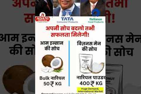 Business Idea | Profitable Business in 2025 | Coconut powder