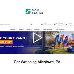 Car Wrapping Allentown, PA - Sign Textile - 610-508-2776