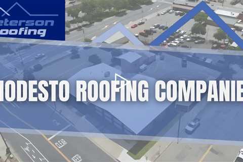 Modesto Roofing Companies - Peterson Roofing Co, Inc - (209) 596 4889