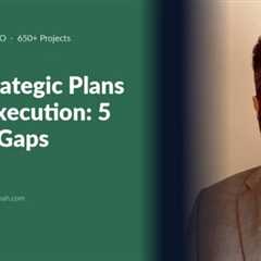 67% of strategic plans never reach full execution. Discover the five structural system gaps that..