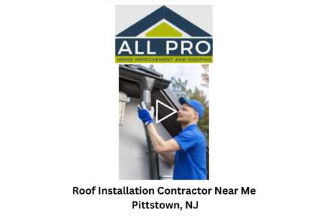 Roof Installation Contractor Near Me Pittstown, NJ - Guardian Pro Roofing And Improvements