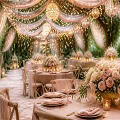 Creating a Whimsical Atmosphere with Your Wedding Decor