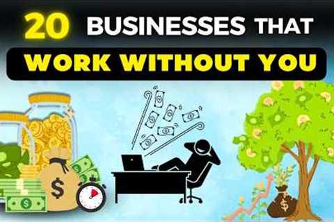 20 BUSINESS That Will Get You Out of POVERTY - Act Now! 💡💰