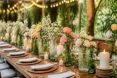 Creative and Affordable Wedding Decor Ideas for Every Budget