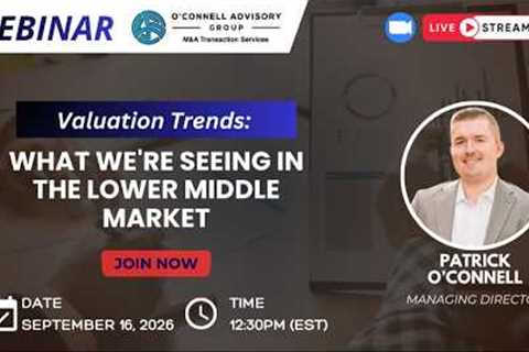 Valuation Trends: What We''re Seeing in the Lower Middle Market